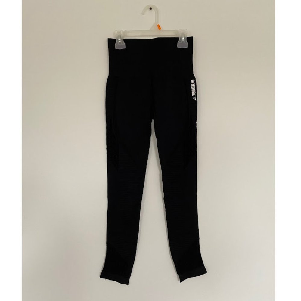 Gymshark Black Energy Seamless High Waisted Leggings